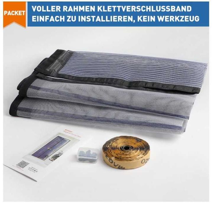 Magnetyczna moskitiera do drzwi 210x90cm