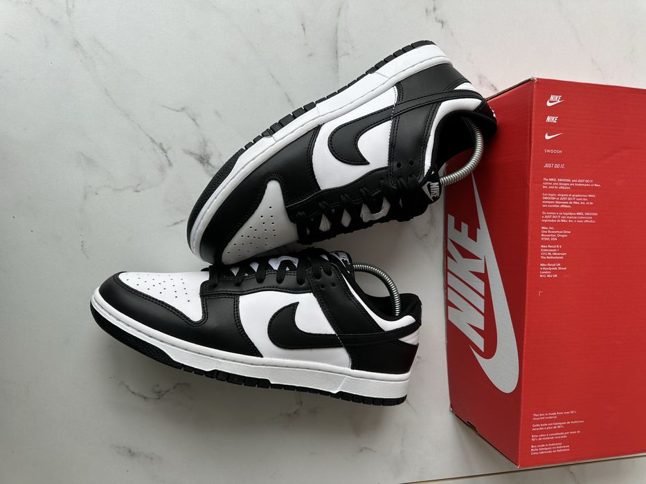 ‼️ ОРИГІНАЛ ‼️ Nike Dunk Low Retro Black/White Dd1391-100