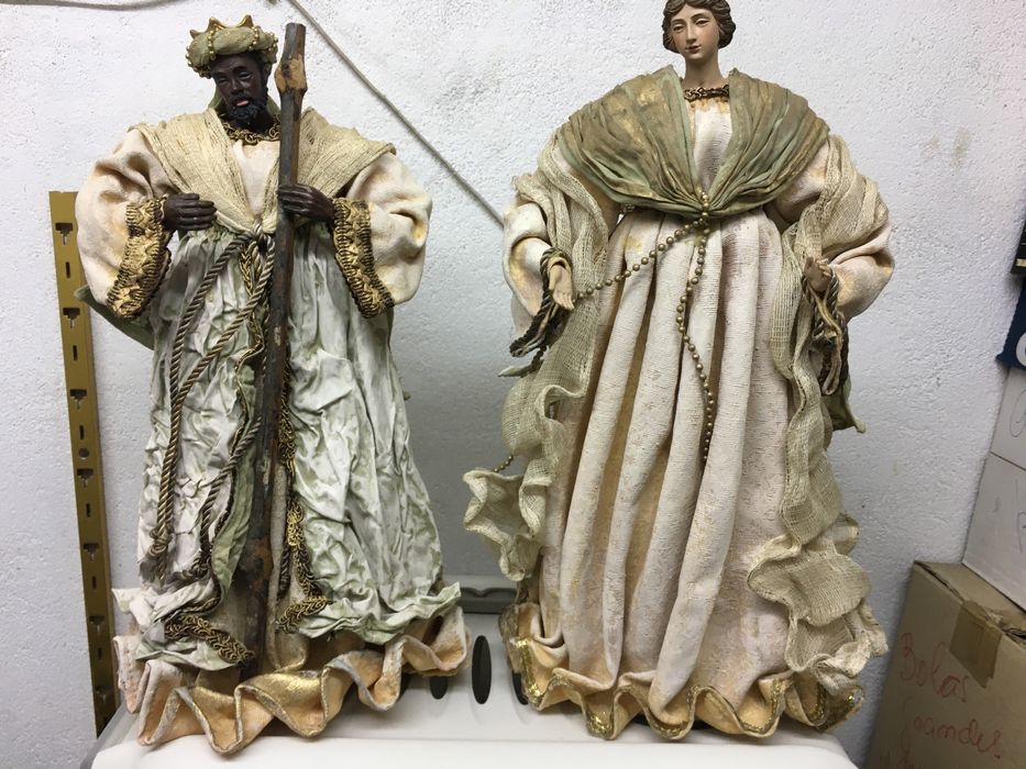 Presépio, figuras lindissimas, em excelente condição.