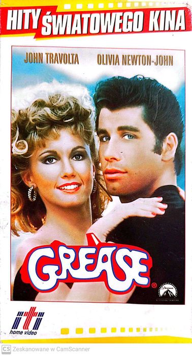 Grease film kaseta wideo vhs