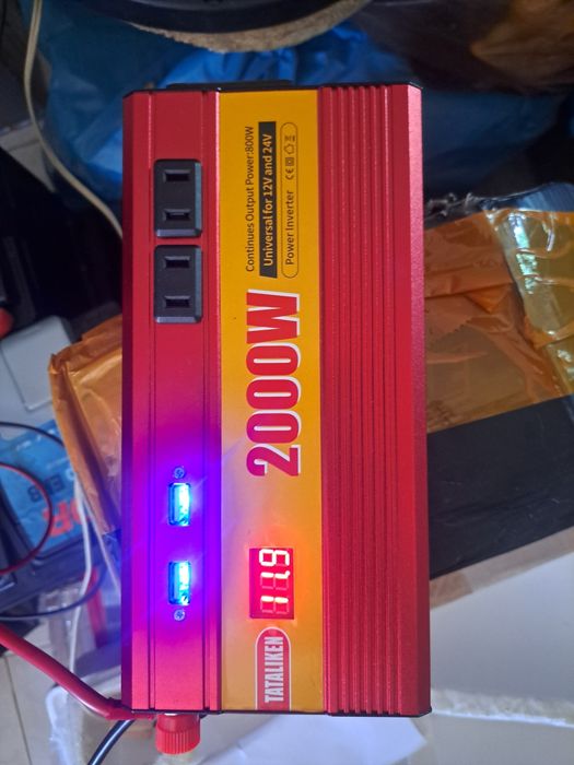Inversor 12/24v para 220v