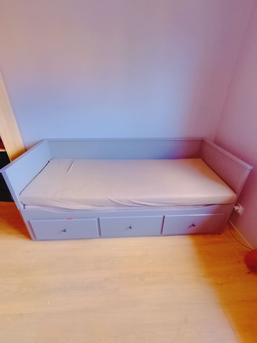 Łozko ikea plus dwa materace