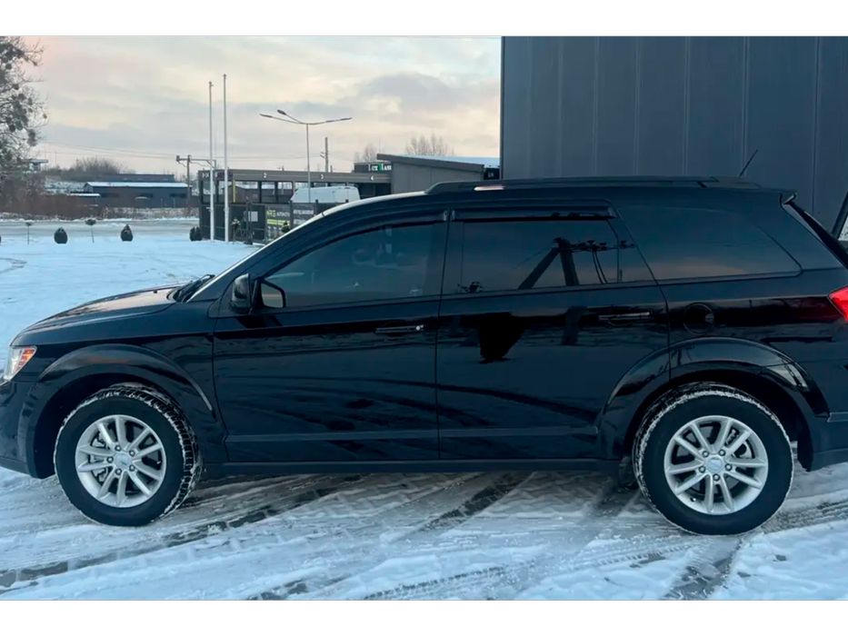 Вітровики для Dodge Journey Полікарбонат HIC (4 шт)