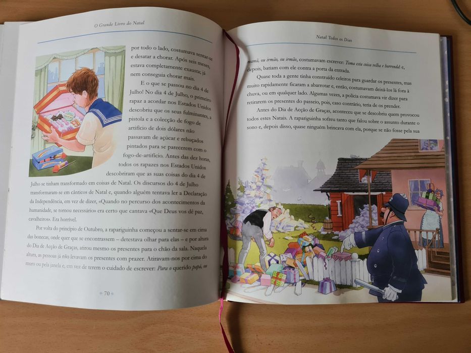 Livro infantil "O Grande Livro do Natal"