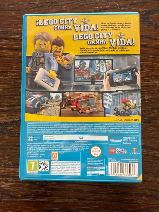 Jogo Wii U - Lego City Undercover