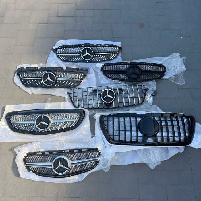 Решетка решітка mercedes мерседес w213 w463 w166 w167 w163 w164 w221