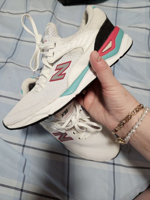 New balance x90 кроссовки 37 37.5  белые   нью беланс Adidas Nike