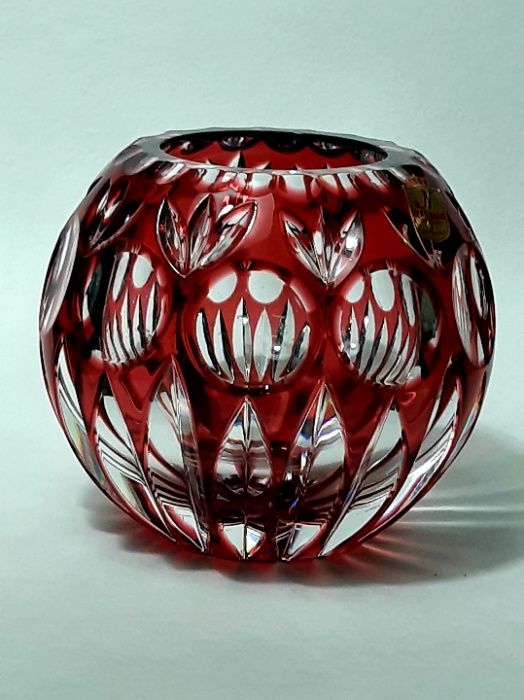 редкая очень красивая хрустальная ваза нахман (Nachtmann) Германия