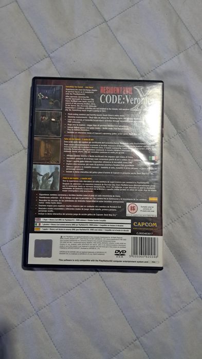 Resident evil code Verônica ps2