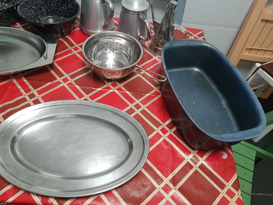 Conjunto 13 peças de cozinha inox, alumínio