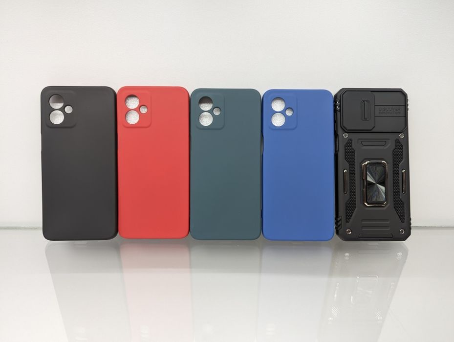 Противоударный чехол Motorola G14 с кольцом бампер чохол