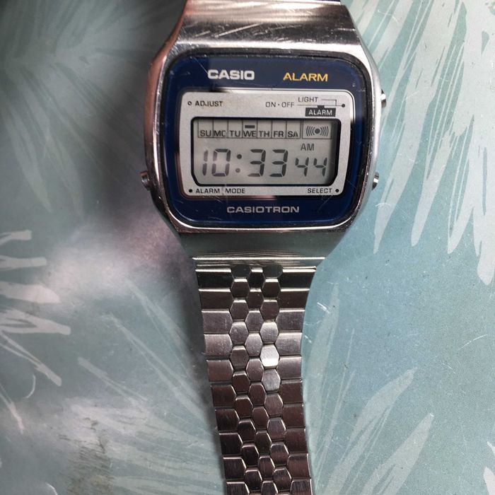 Zegarek Casio 25CS-16, Casiotron, Vintage, Japonia