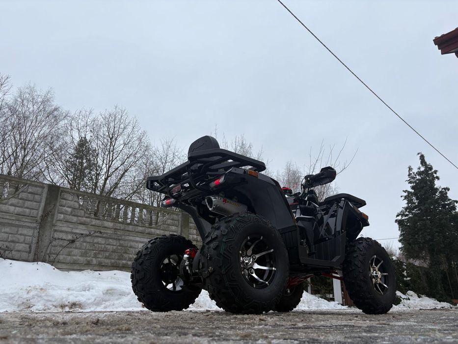 QUAD Asix FOURCRAFT ULTRA 200CC Wyciągarka oparcie LEDY raty dostawa
