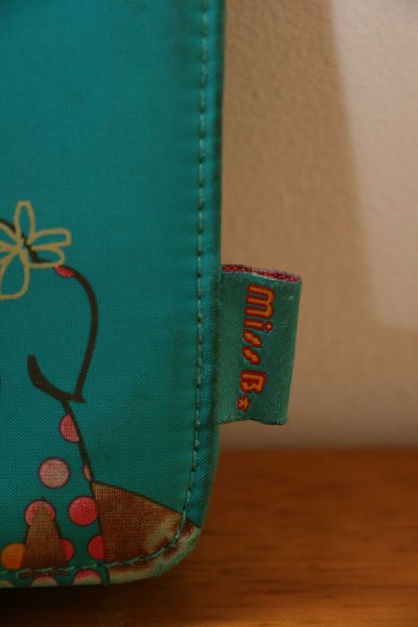 Carteira azul turquesa Miss B