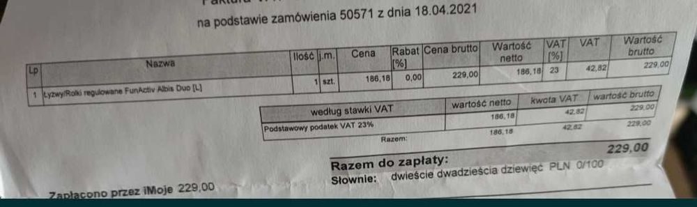 Łyżworolki chłopięce