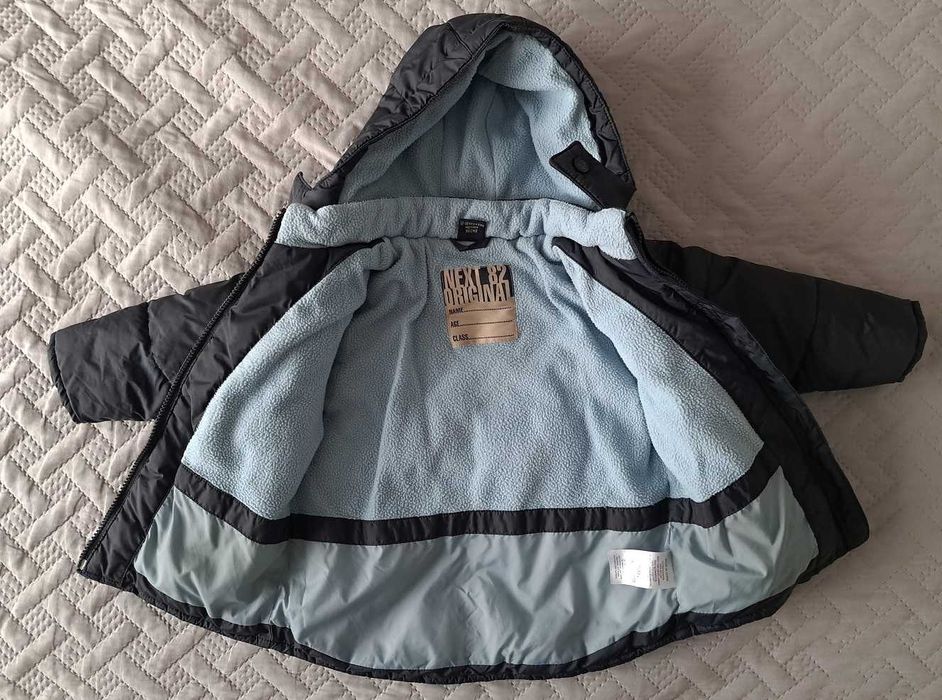 Zimowa kurtka dla chłopczyka rozm. od 86. Stan Bdb