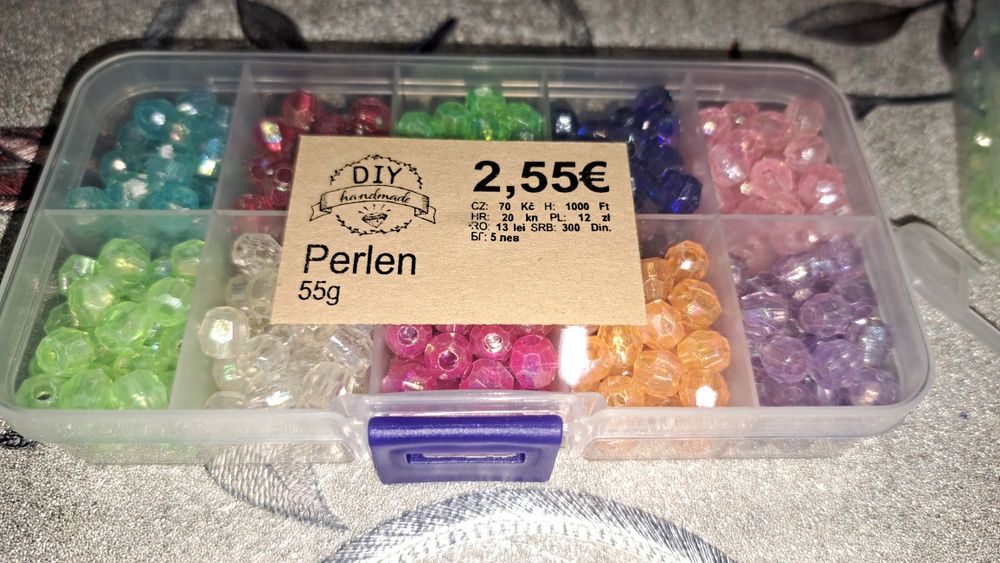 Koraliki Tedi 10 kolorow