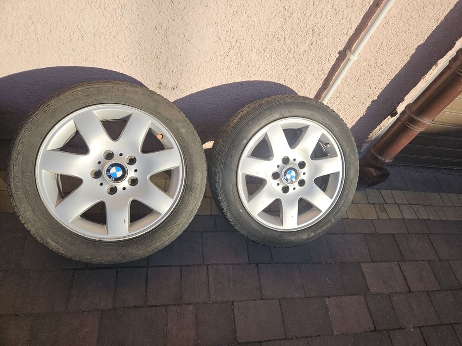 Sprzedam 4 felgi r16 5x120 2 różne bmw e46