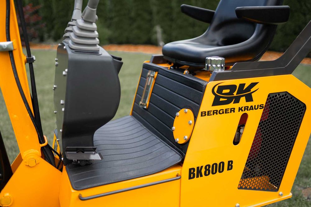 Mini koparka Berger Kraus BK800B diesel DOSTAWA FAKTURA