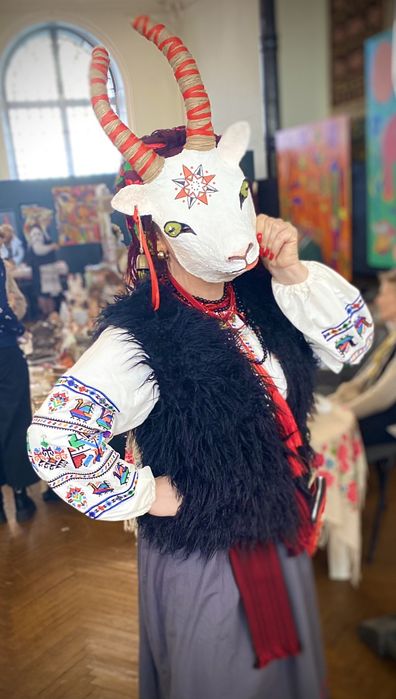 Маска кози маланка