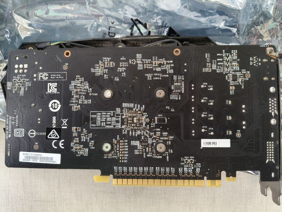 Gráfica 750 TI 2 Gb Ram