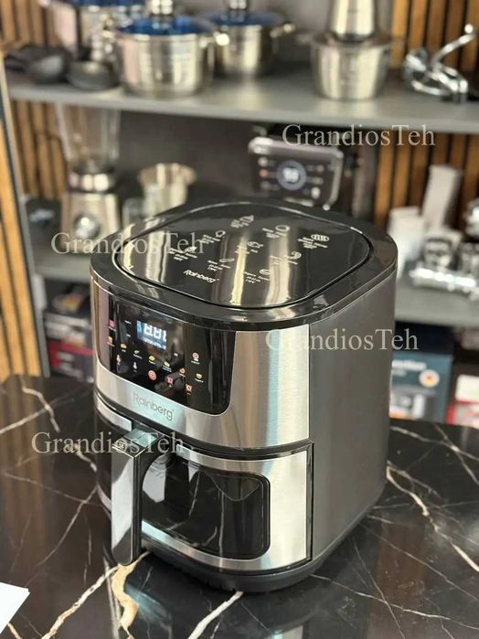 НЕМЕЦКИЙ аэрогриль Rainberg RB-2287 12.5 л, 4200 Вт, аэро фритюрница