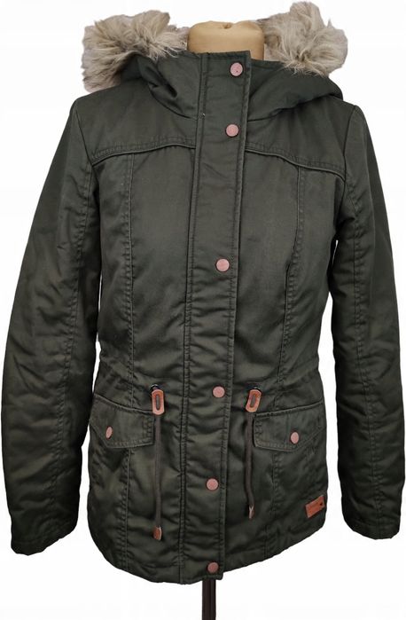 Only fajna zimowa zielona kurtka damska rozm s