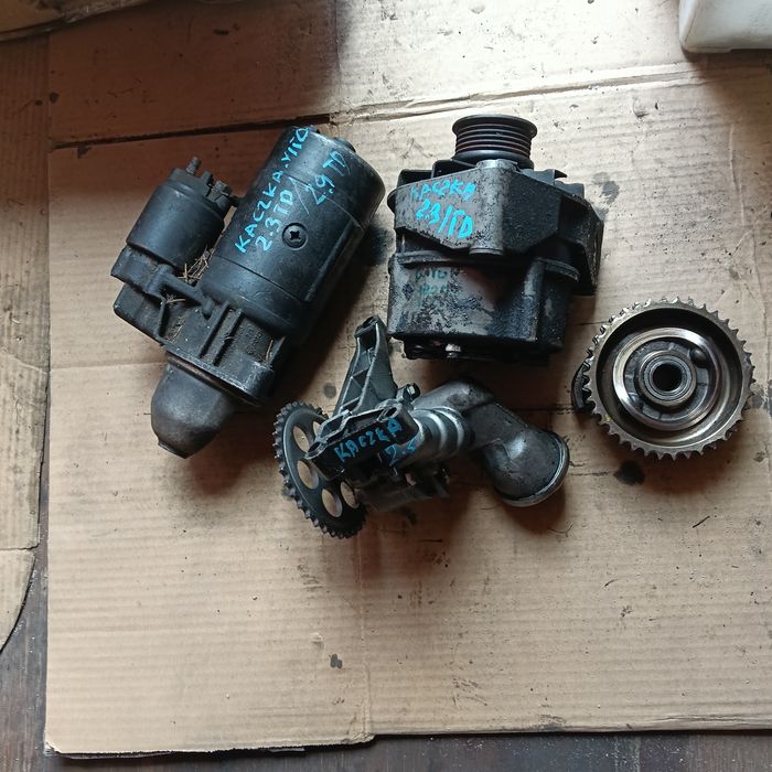 Vito,Sprinter.Kaczka 2.3D.Alternator,rozrusznik.walek. i inne