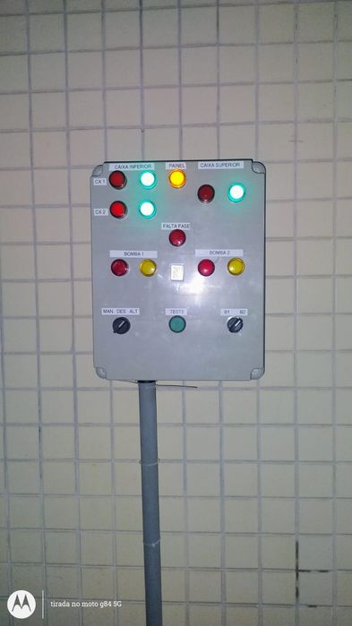 reparações em quadros elétricos, comandos e bombas