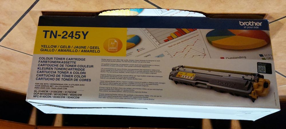 Oryginalny toner kolorowy TN-245Y do drukarki Brother