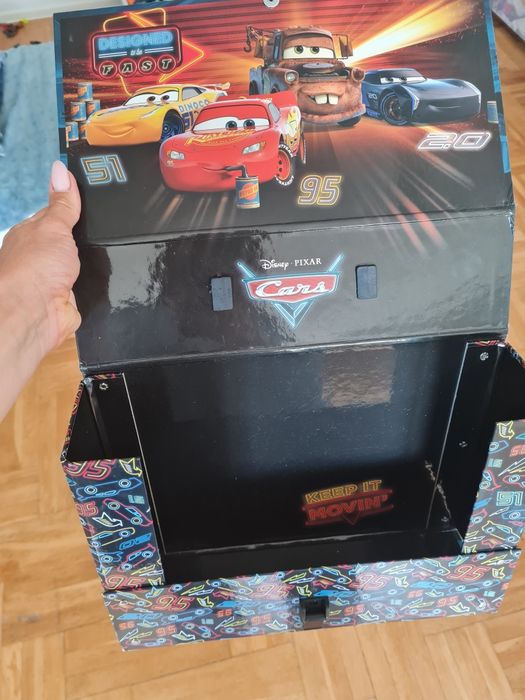 Teczką, Zygzak, McQueen, dla dzieci, duża