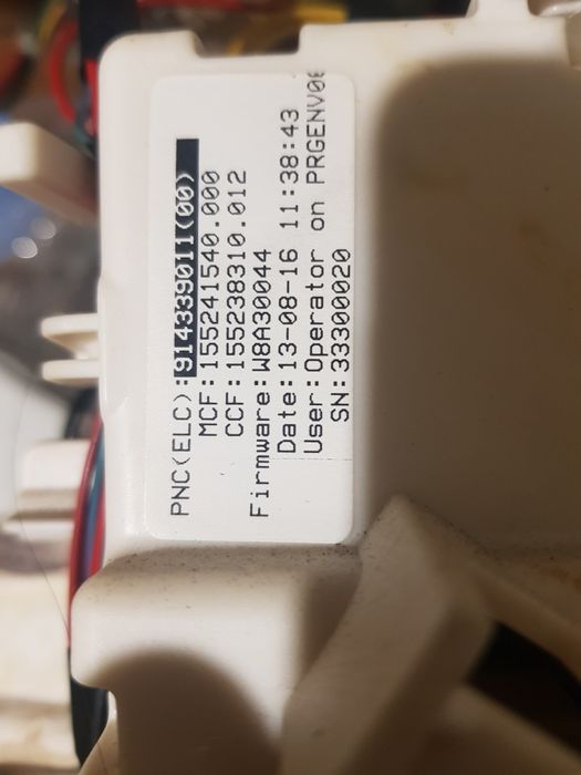 Запчасти для стиральной машинки Electrolux, Zanussi и AEG.: 800 грн ...