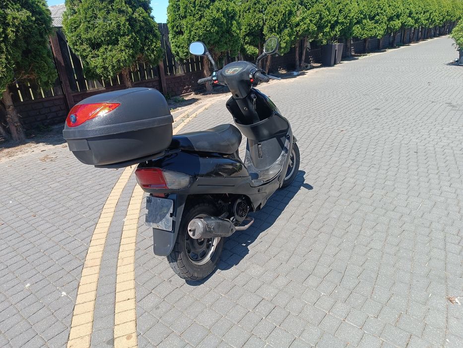 Skuter 4t Rhon 50 zamiana zamienię motocykl quad cross prl auto bus