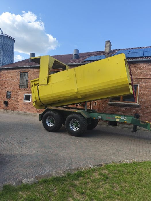 Przyczepa skorupowa tandem 20 ton