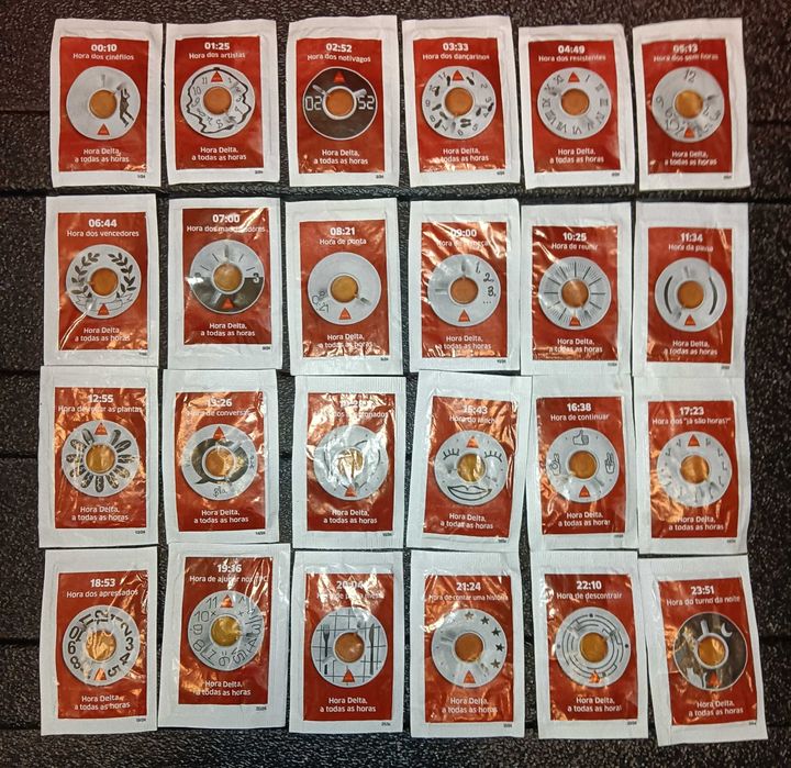 Pacotes de Açucar varias coleções