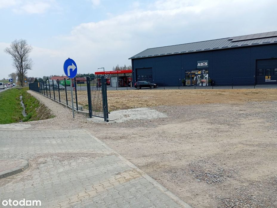 Plac utwardzony 10 arów przy DW780 - Czułówek