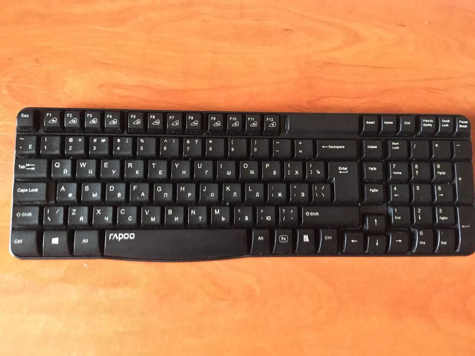 Клавиатура и мышка RAPOO ХI800 для компьютера, новые