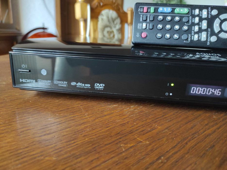 Odtwarzacz Blu-ray SHARP BD-HP21SB + pilot i kable