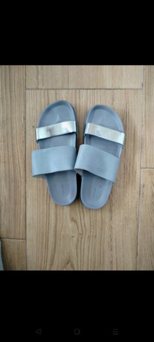 Klapki używane niebieskie