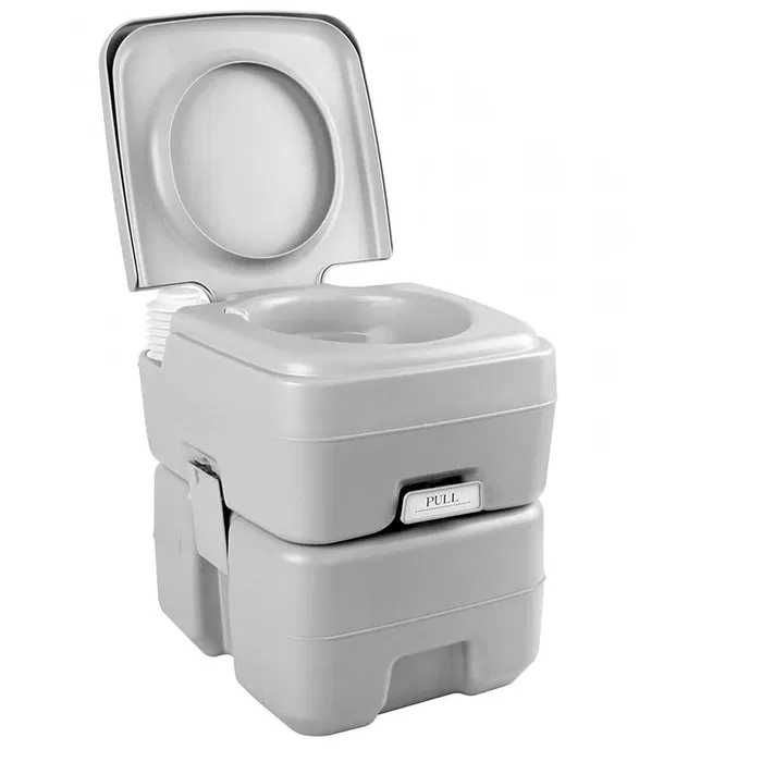 Toaleta Turystyczna WC Przenośna Kempingowa Ze Spłuczką Na Działkę