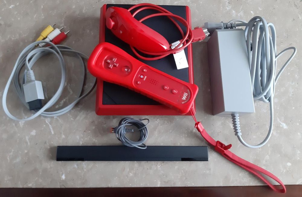 Conjunto completo Nintendo Wii Branca