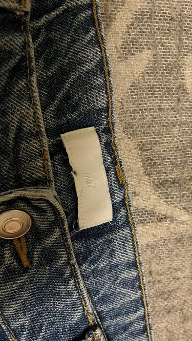 Джинсові шорти з високою посадкою H&M