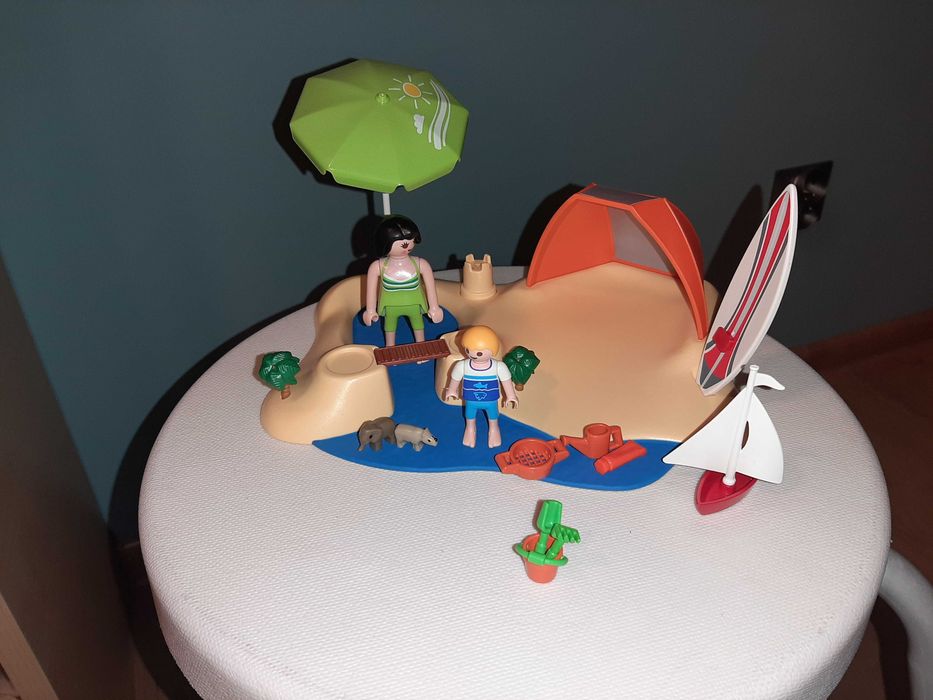 Zestaw playmobile zabawa na plaży