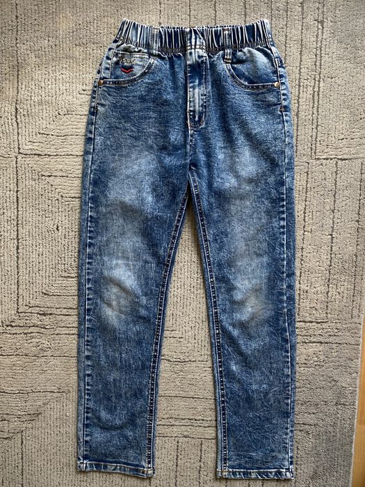 Jeansy/spodnie jeansowe dla chłopaka 146 cm