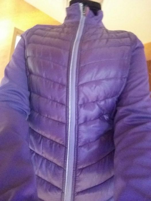 Sportowa kurtka fioletowa
