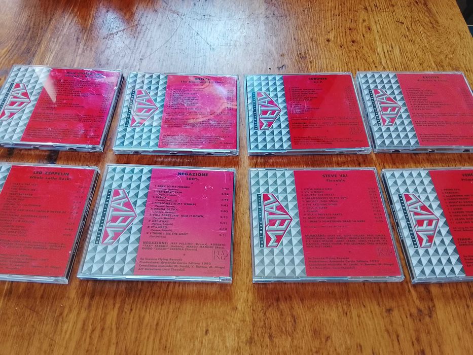 CD´s usados Rock/Metal - edições italianas dos anos 90