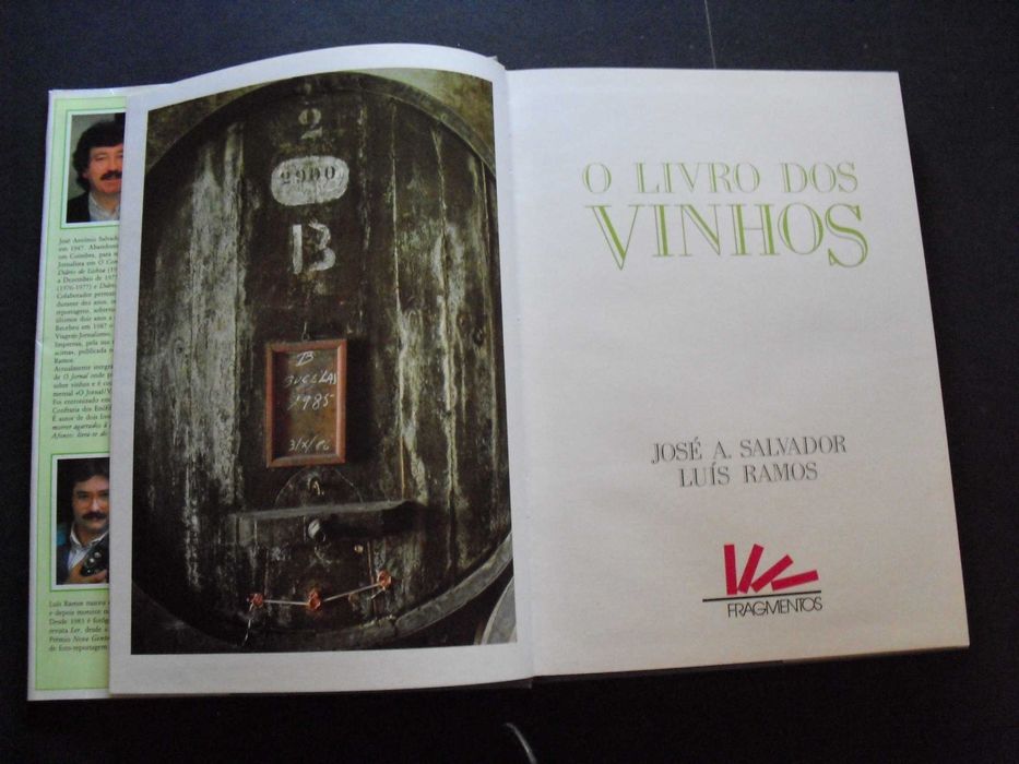 JOSÉ SALVADOR-O LIVRO DOS VINHOS