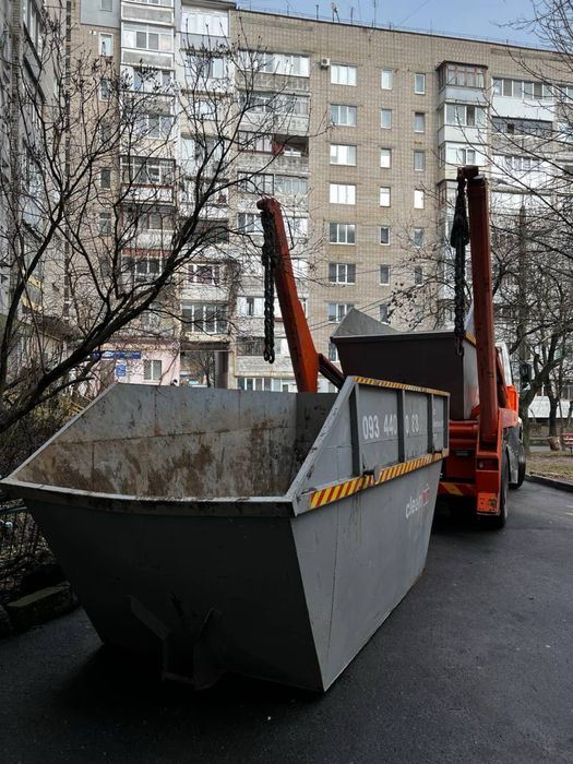 Вивезення сміття та відходів контейнером/оренда контейнерів!