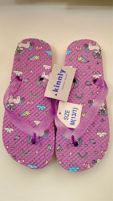 Нові дитячі шльопанці розмір 32-33