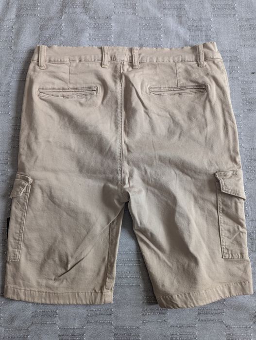 Шорти карго прямого крою Stone Island (бежевий) р36
